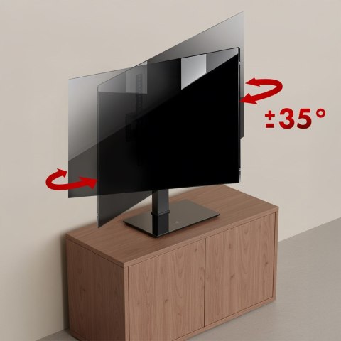MACLEAN UNIWERSALNY STOJAK DO TV, NA SZAFKĘ RTV, PODSTAWKA, MAX. 40KG, MAX. VESA 400X400, REGULACJA WYSOKOŚCI I KĄTA MC-1240 MACLEAN UNIWERSALNY STOJAK DO TV, NA SZAFKĘ RTV, PODSTAWKA, MAX. 40KG, MAX. VESA 400X400, REGULACJA WYSOKOŚCI I KĄTA MC-1240