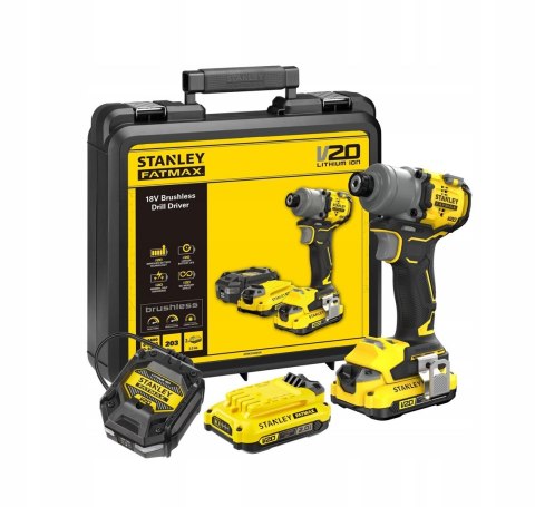 Zakrętarka udarowa 2×2.0Ah SFMCF830D2K STANLEY Zakrętarka udarowa 2×2.0Ah SFMCF830D2K STANLEY