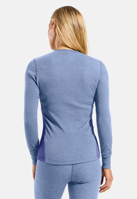 Bielizna termoaktywna - zestaw Odlo Set ACTIVE WARM Special Set roz. S Granatowa