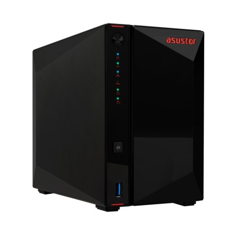 NAS Asustor AS5402T; Tower; 2x (3.5" SATA HDD/ 2.5" SSD); Intel Celeron N5105, 4GB DDR4 SODIMM (max. 16GB), 2x 2.5GbE, 4x M.2 22 NAS Asustor AS5402T; Tower; 2x (3.5" SATA HDD/ 2.5" SSD); Intel Celeron N5105, 4GB DDR4 SODIMM (max. 16GB), 2x 2.5GbE, 4x M.2 22