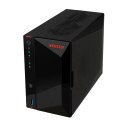 NAS Asustor AS5402T; Tower; 2x (3.5" SATA HDD/ 2.5" SSD); Intel Celeron N5105, 4GB DDR4 SODIMM (max. 16GB), 2x 2.5GbE, 4x M.2 22