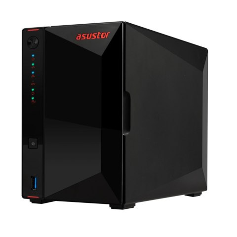 NAS Asustor AS5402T; Tower; 2x (3.5" SATA HDD/ 2.5" SSD); Intel Celeron N5105, 4GB DDR4 SODIMM (max. 16GB), 2x 2.5GbE, 4x M.2 22 NAS Asustor AS5402T; Tower; 2x (3.5" SATA HDD/ 2.5" SSD); Intel Celeron N5105, 4GB DDR4 SODIMM (max. 16GB), 2x 2.5GbE, 4x M.2 22