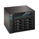 NAS Asustor AS6508T; LOCKERSTOR 8, 8x (3.5" SATA HDD/ 2.5" SSD), Intel ATOM C3538, 8GB DDR4 SODIMM (max. 64GB), 2x 10GbE, 2x 5Gb