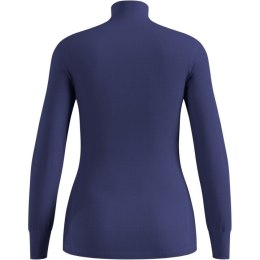 Bielizna termoaktywna z długim rękawem Odlo BL TOP turtle neck l/s ACTIVE WARM roz. S Niebieska