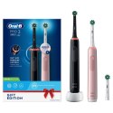 Szczoteczka Oral-B Pro 3 3900N Black/Pink +2 rączka