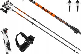 LEKI Kije Drifter Vario S 90-120 black-dark