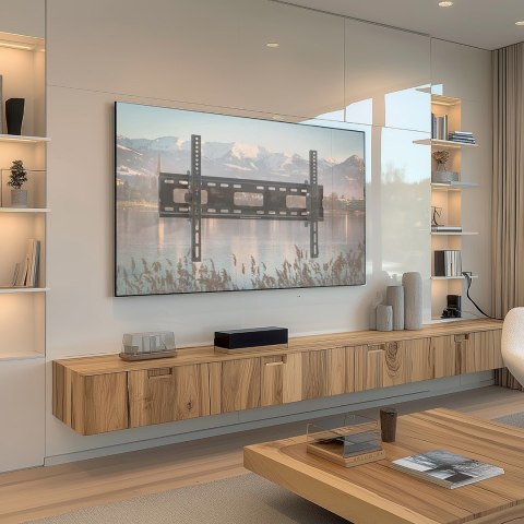 MACLEAN UCHWYT DO TV MAX VESA 600X400, 32-90", 80KG, REG. ODCHYLENIA +15°~-15° MC-421 MACLEAN UCHWYT DO TV MAX VESA 600X400, 32-90", 80KG, REG. ODCHYLENIA +15°~-15° MC-421