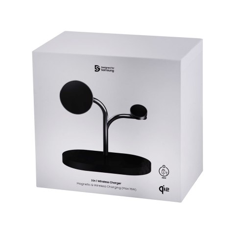 Samsung Universal Wireless Charger (3-in-1), Black