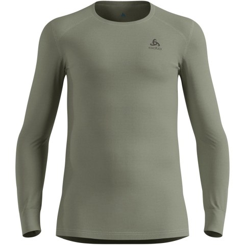Bielizna termoaktywna z długim rękawem Odlo BL TOP crew neck l/s ACTIVE WARM roz. L Szara