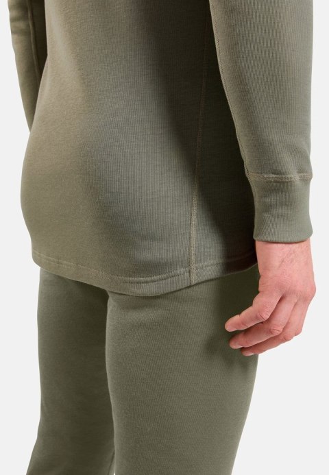 Bielizna termoaktywna z długim rękawem Odlo BL TOP crew neck l/s ACTIVE WARM roz. M Szara