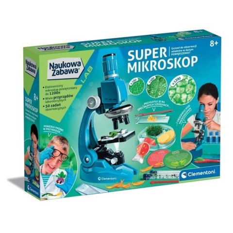 Clementoni Naukowa Zabawa - Super mikroskop Clementoni Naukowa Zabawa - Super mikroskop