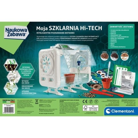 Clementoni Naukowa Zabawa - Szklarnia High-Tech Clementoni Naukowa Zabawa - Szklarnia High-Tech