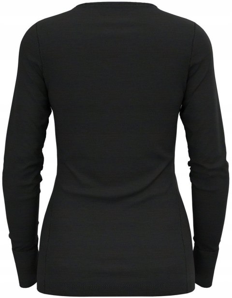 Koszulka damska Odlo BL TOP crew neck l/s MERINO 200 roz. S Czarna