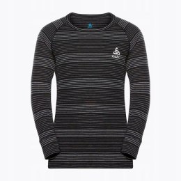 Zestaw bielizny dziecięcej Odlo Set long ACTIVE WARM ECO SET roz. 104cm Czarno-Szary