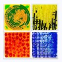 Tullo 701 Ścieżka sensoryczna - sensoryczne płytki z cieczą fakturowe 30x30cm 4 szt.