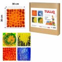 Tullo 701 Ścieżka sensoryczna - sensoryczne płytki z cieczą fakturowe 30x30cm 4 szt.