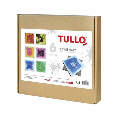 Tullo 702 Ścieżka sensoryczna - sensoryczne płytki z cieczą 30x30 cm 6 szt. Tullo 702 Ścieżka sensoryczna - sensoryczne płytki z cieczą 30x30 cm 6 szt.