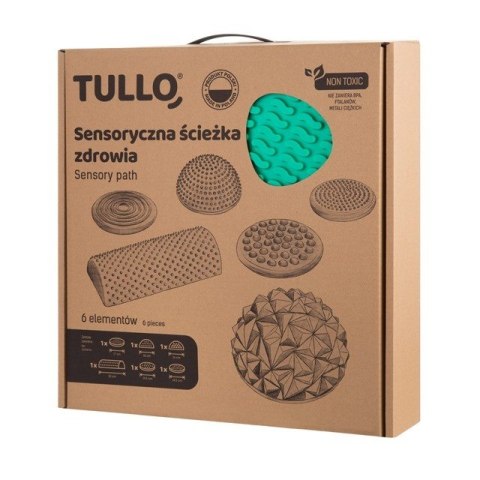 Tullo Ścieżka sensoryczna 6 szt. Tullo Ścieżka sensoryczna 6 szt.