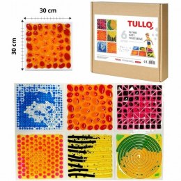 Tullo Ścieżka sensoryczna - sensoryczne płytki z cieczą fakturowe 30x30 cm 6 szt