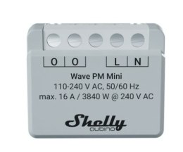 Shelly Shelly Qubino Wave PM Mini przełącznik Szary