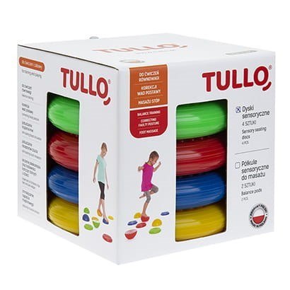 Tullo Dyski sensoryczne 4 szt. Tullo Dyski sensoryczne 4 szt.