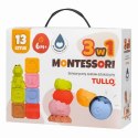 Tullo Klocki sensoryczne, piramida sensoryczna - zestaw edukacyjny Montessori 13 szt. Tullo Klocki sensoryczne, piramida sensoryczna - zestaw edukacyjny Montessori 13 szt.