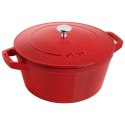 Zestaw 2 naczyń żeliwnych z pokrywką STAUB 40508-384-0 - czerwony 24 cm