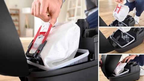 Odkurzacz workowy Bosch Series 4 BGB41POW1 (850W ; czarny)