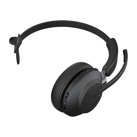 Słuchawki nauszne bezprzewodowe Jabra Evolve2 65 UC Mono Link380c, black