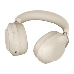 Słuchawki nauszne bezprzewodowe Jabra Evolve2 85 UC Stereo Link380c, beige