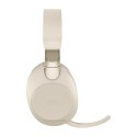 Słuchawki nauszne bezprzewodowe Jabra Evolve2 85 UC Stereo Link380c, beige