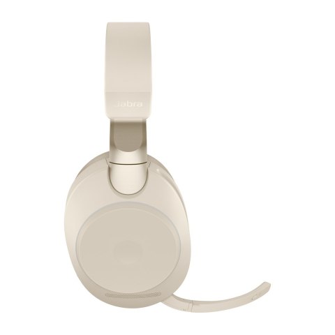 Słuchawki nauszne bezprzewodowe Jabra Evolve2 85 UC Stereo Link380c, beige