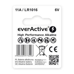 EVERACTIVE BATERIA DO PILOTA SAMOCHODOWEGO 11A LR1016 MN11 BLISTER 1 SZT. 11ABL1