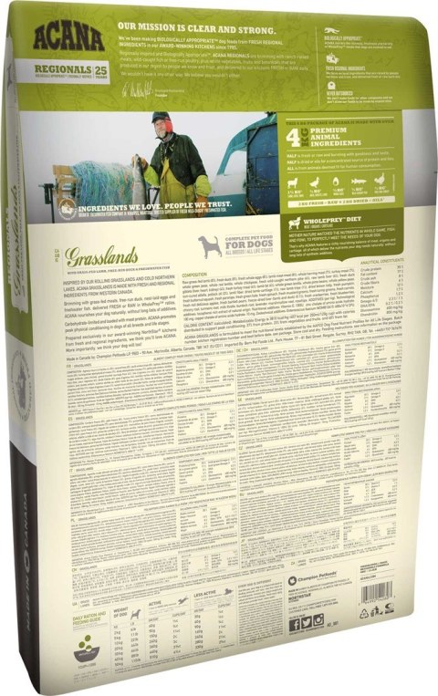 Karma ACANA Regionals Grasslands Dog (11,40 kg )