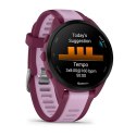 Zegarek sportowy Garmin Forerunner 165 Music AMOLED 43mm Berry Lilac