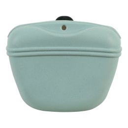 ZOLUX Saszetka na przysmaki dla psa silikonowa na magnes zielona