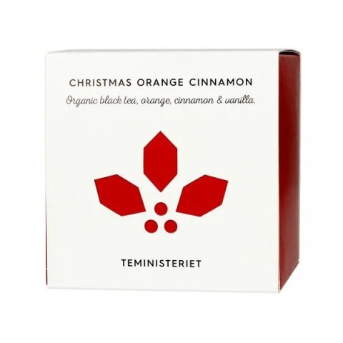 Herbata czarna sypana Christmas Orange Cinnamon 100g - Teministeriet