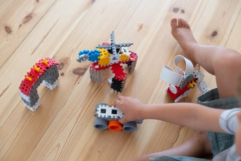 MARIOINEX Klocki Mini Waffle Konstruktor, 300 elementów