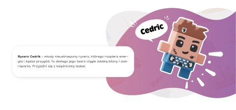 MARIOINEX Klocki Mini Waffle Princess Wieża Fantazji, 148 elementów