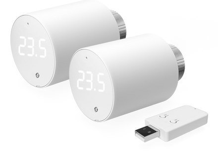 Shelly BLU TRV Gateway Gen3 Inteligentna głowica termostatyczna, 2 sztuki