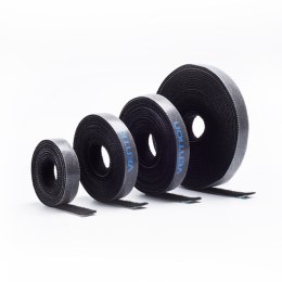 Opaska rzepowa organizer kabli Vention 1m czarna