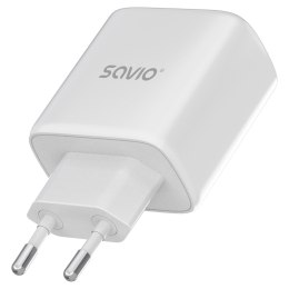 SAVIO ŁADOWARKA SIECIOWA 20W QUICK CHARGE POWER DELIVERY 3.0 LA-12