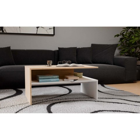 Stolik kawowy ława BOSTON artisan/biel