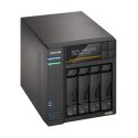 NAS Asustor AS6804T; Tower; 4x (3.5" SATA HDD/ 2.5" SSD); AMD Ryzen Embedded V3C14; 16G ECC DDR5 SODIMM (max. 64GB), 2x 10GbE, 2