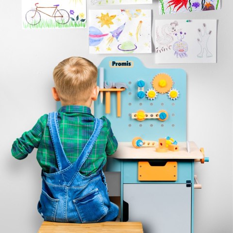 PROMIS ZABAWKA ZESTAW , WARSZTAT NARZĘDZIOWY, WN1