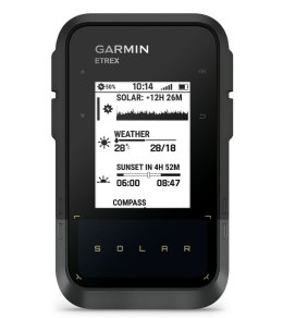Nawigacja turystyczna Garmin eTrex SE GPS Solar, czarny/szary + Czujnik Garmin HRM Dual