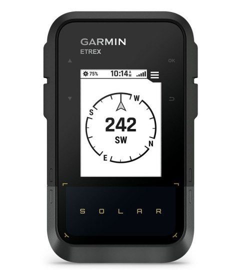 Nawigacja turystyczna Garmin eTrex SE GPS Solar, czarny/szary + Czujnik Garmin HRM Dual