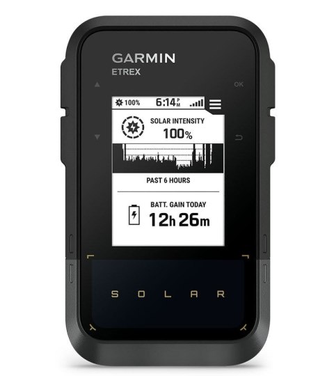 Nawigacja turystyczna Garmin eTrex SE GPS Solar, czarny/szary + Czujnik Garmin HRM Dual
