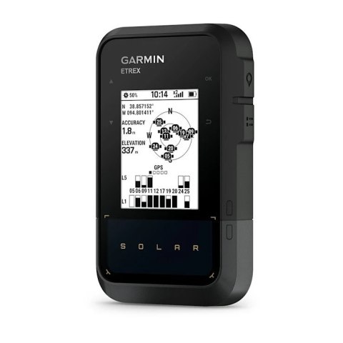 Nawigacja turystyczna Garmin eTrex SE GPS Solar, czarny/szary + Czujnik Garmin HRM Dual