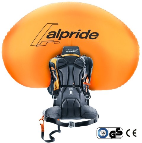 Plecak lawinowy Deuter Alproof Lite 20 SL + czujnik Garmin HRM Dual, cinnamon/black
